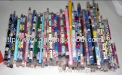 Hot stamping foil for round plastic waste bucket