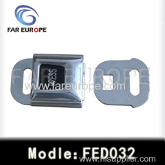 Automobile safety belt buckle