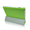 Durable stand case for ipad 2 with leather material