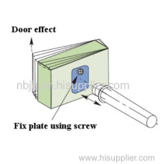 The cabinet door buffer equipped different frame