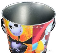 Hot stamping foil for plastic bucket with handle