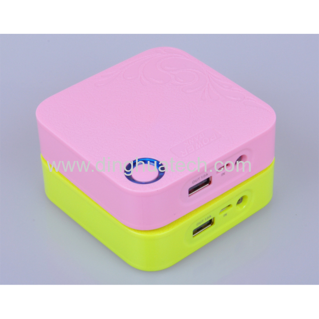 HIgh capacity LED torch light mobile power supply with single USB output