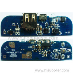 HIgh capacity LED torch light mobile power supply with single USB output