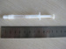 1.2ml silicone piston dental syringe with protect cap