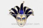 Glitter Colorful Jester Masquerade Mask / Venetian Face Masks