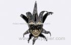 Traditional Black Venetian Jester Mask Men For Interior Decorative