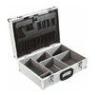 Custom Silver ABS Tool Cases , Tool Carrying Case With Plastic Handle