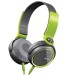 Sony MDR-XB400 Extra Bass Overhead Headphones Green