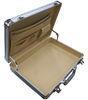 Custom Aluminum Attache Cases With 4mm MDF And Sliver Diamond ABS Panel