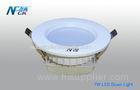 Aluminum 7W 220V Warm White Round Recessed LED Downlight , CE RoHS LED