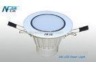 High Lumen 3w AC 120volt Recessed LED Downlight , Round LED Down Lights