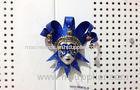 Masquerade Party Mask Brooch Plastic Purple With Bell For Gift 4