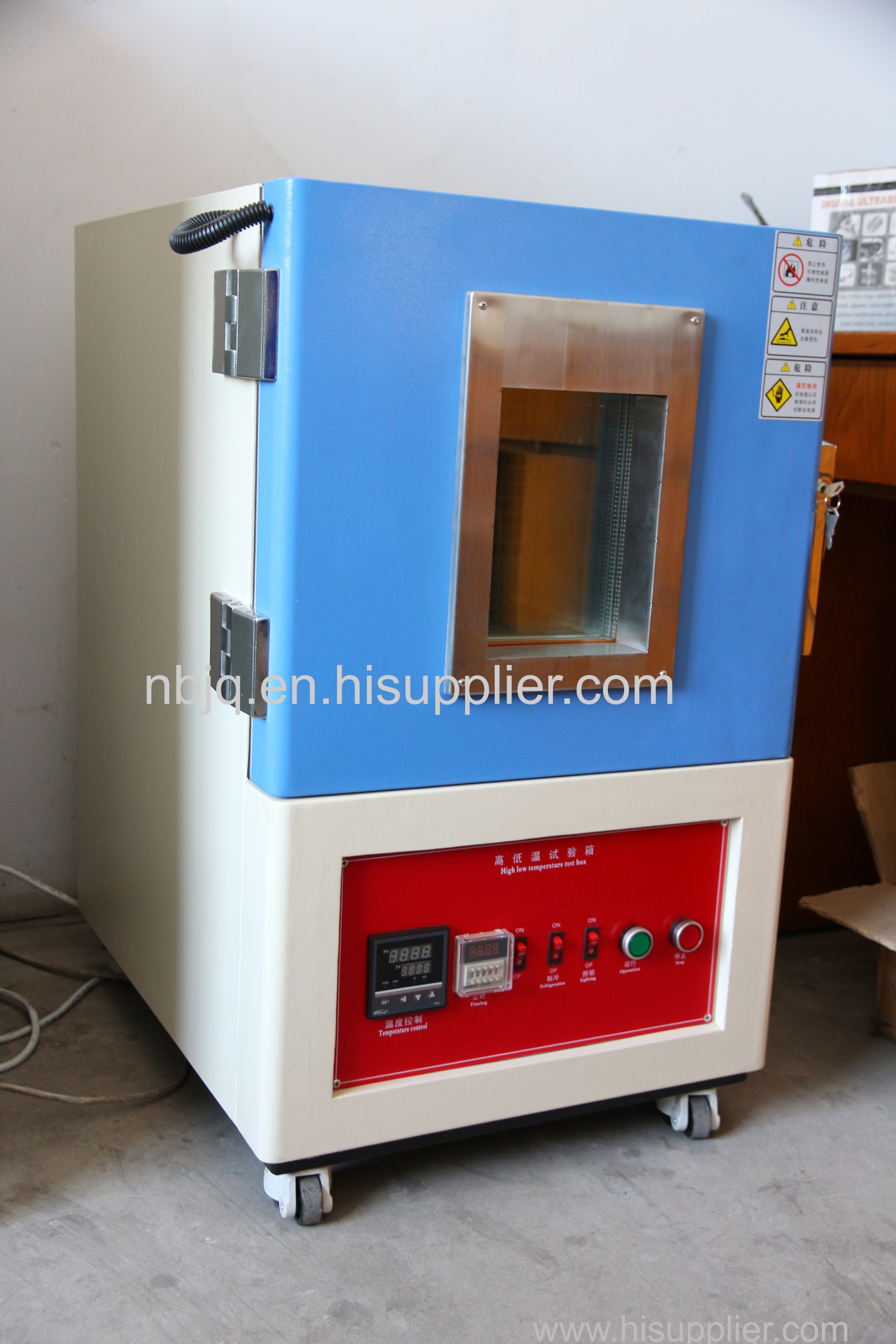High and low temperature aging tester