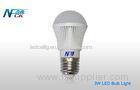 Interior 3w / 5w 120v E27 CE Rohs White LED Bulb Lights , 200lm LED