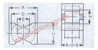 ferrite EE series core