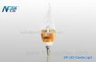 3w Ra90 180LED Candle Lamp , 50 Hz/ 60hz LED