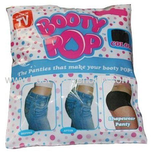 NEW Booty Pop ORIGINAL Padded Bum Shaper Enhancer Panties Beige or Black S-XL