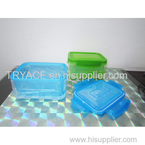 Plastic Double Wall Food Container Cool