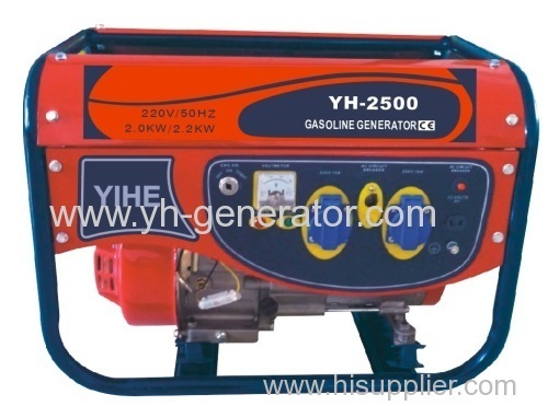 single phase gasoline generator set