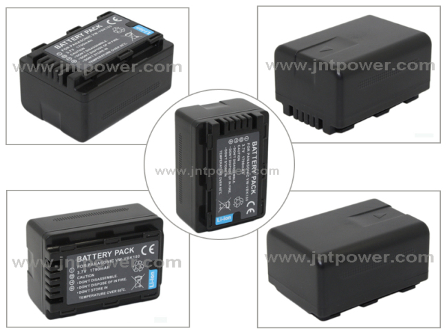 Battery VBK180 VW-VBK180 for Panasonic SDX1 TM55 TM60 SDR-H100