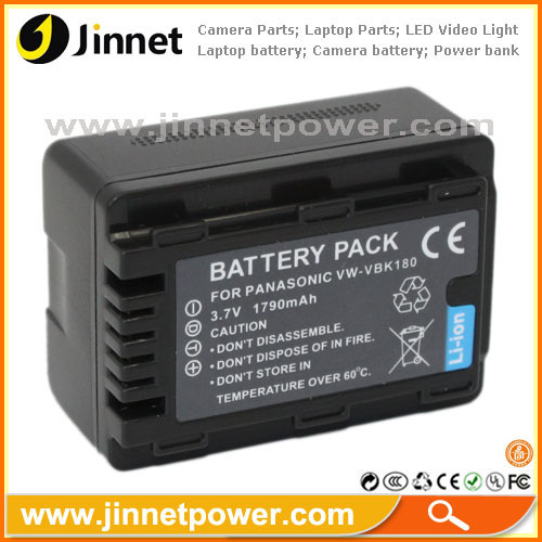 Battery VBK180 VW-VBK180 for Panasonic