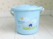 Heat transfer film for plastic bucket lid handle