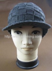 70% acrylic 30% wool Olive knitted hat