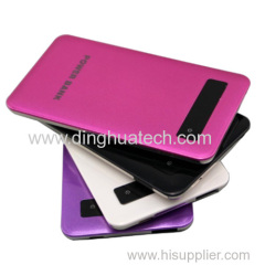 Hot sale Ultra-thin mobile power supply with single usb output (4000mAH)
