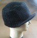 100% acrylic black knitted hat