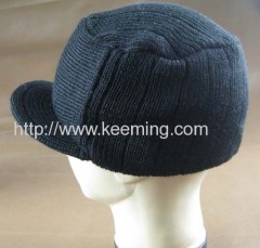 Winter warm rib army hat