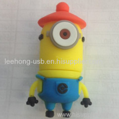 Movie cartoon figure minions usb memory stick