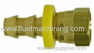 Brass Push-On Hose Barbs Fittings