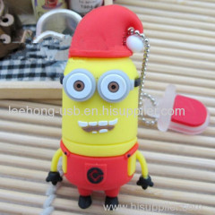 pvc minion usb flash