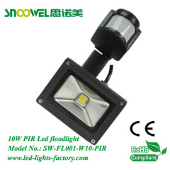 10W PIR Led Floodlight