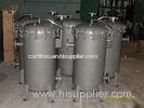 5 Micron Stainless Steel Filter Housing For Waste Water Treatment , Mirror-polish , 960 m/hour