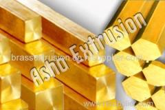 Brass Extrusion Square Rods