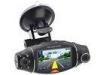 HDMI 16:9 MOV Dual Camera Car DVR With SD Card , High Capacity Battery