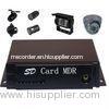 H.264 ASIC 3G SD Mobile DVR For Car Black Box Camera With 4 Channels Alarm Input for Vans