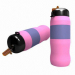 fashionable and reusable silicone sports bottle