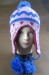 70% acrylic and 30% wool cute earflap hat