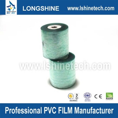 transparent green 7cm PVC Cable Wrapper