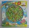 Battery operated fishing game