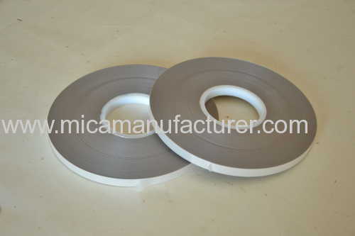 calcined muscovite mica tape with fiberglass single side for fire resistant cable