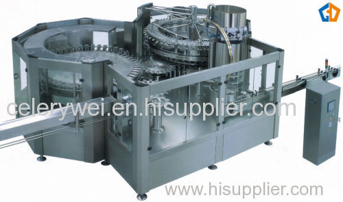 Carbonate beverage filling line