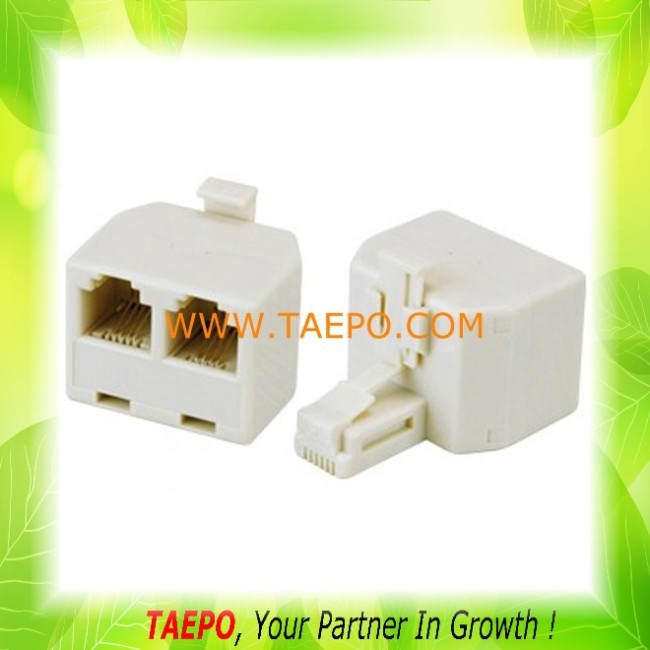 6P2C and 6P4C Duplex and Triplex adaptor