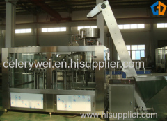 Water filling system for pet bottles