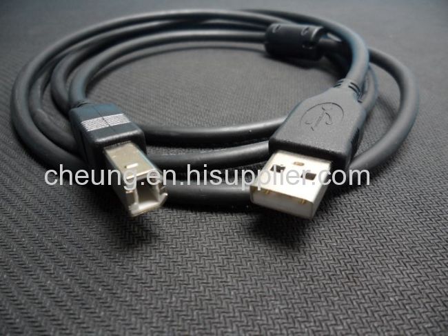 USB High Speed 2.0 A to B Printer Cable Lead 1.5m 5ft 