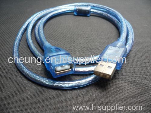 USB 2.0 Cable A MALE TO FMALE Extension Blue 1.5m 5ft