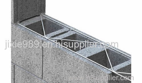 Truss mesh reinforcement made from galvanized or stainless steel