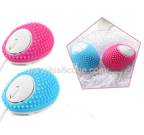 new design cute massage silicone cove case for mouse